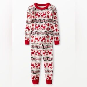 Hanna Andersson Holiday Dear Deer Pajamas set NWT